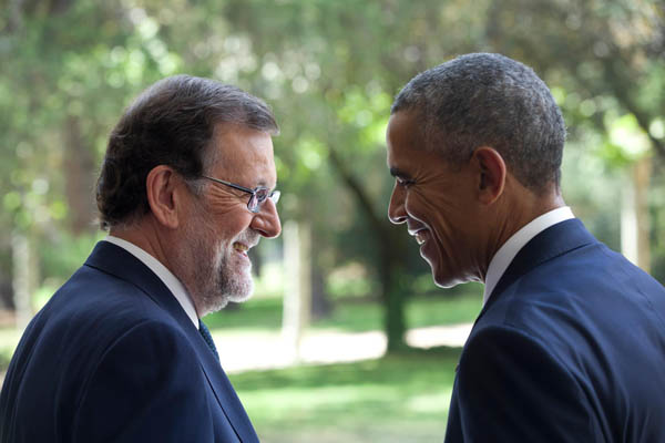 Rajoy y Obama