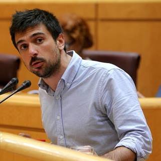 Ramon Espinar, senador del Podemos. Foto: podemos.es